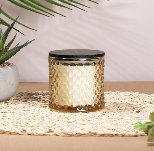 Fresh Linen Scented Soy Candle (200g)