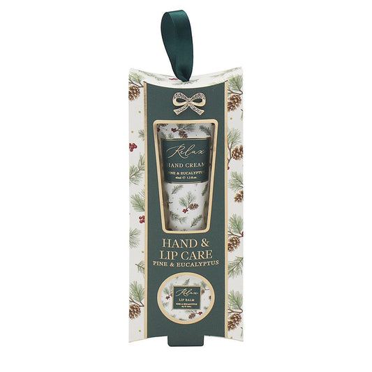 Pine &amp; Eucalyptus Hand &amp; Lip Care Set