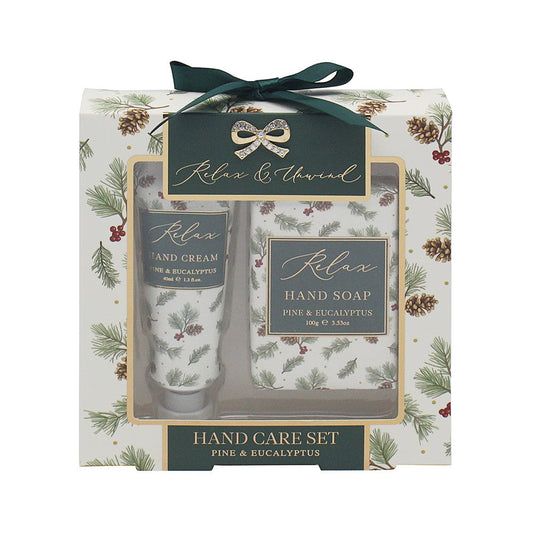 Pine &amp; Eucalyptus Hand Care Set