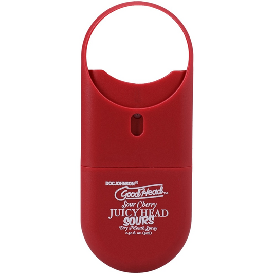 GoodHead Juicy Head Dry Mouth Spray To-Go Sour Cherry 0.3 oz.