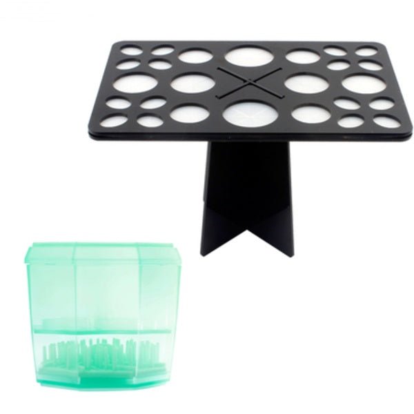 14 Hole Make up Brush Set Dry Rack Drying Brushes Shelf Multifunction Stand Display Cosmetic Clean Tool Wash Makeup Brush Holder | Luxury Home Accessories | Heulog Glow