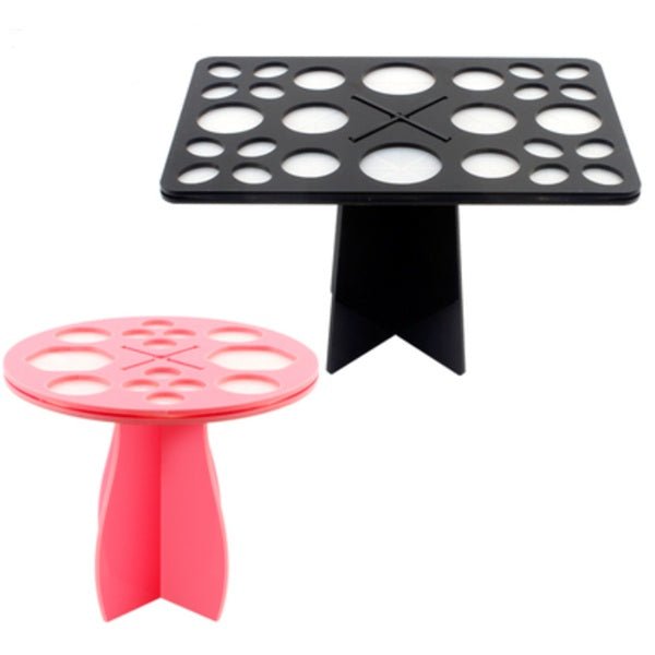 14 Hole Make up Brush Set Dry Rack Drying Brushes Shelf Multifunction Stand Display Cosmetic Clean Tool Wash Makeup Brush Holder | Luxury Home Accessories | Heulog Glow