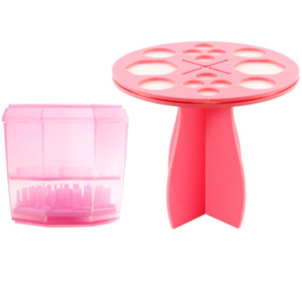 14 Hole Make up Brush Set Dry Rack Drying Brushes Shelf Multifunction Stand Display Cosmetic Clean Tool Wash Makeup Brush Holder | Luxury Home Accessories | Heulog Glow