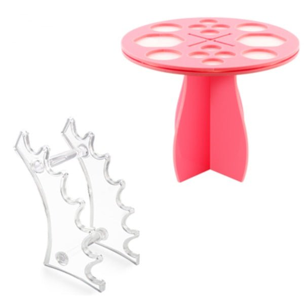 14 Hole Make up Brush Set Dry Rack Drying Brushes Shelf Multifunction Stand Display Cosmetic Clean Tool Wash Makeup Brush Holder | Luxury Home Accessories | Heulog Glow