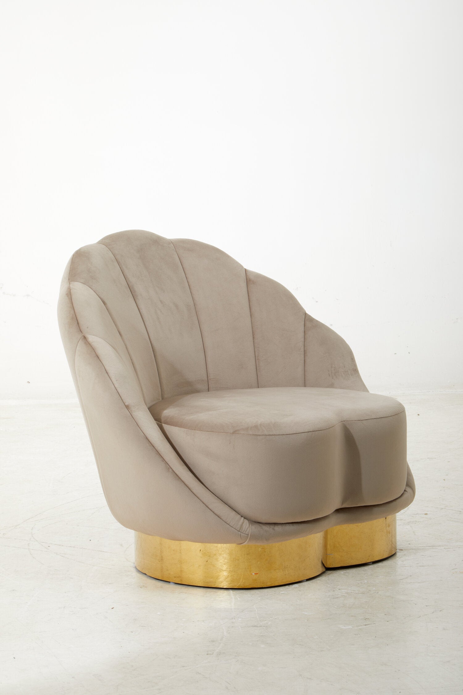 Biarritz Mink Velvet Chair