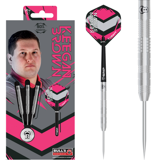Bull's Keegan Brown 90 % Tungsten Steel Darts