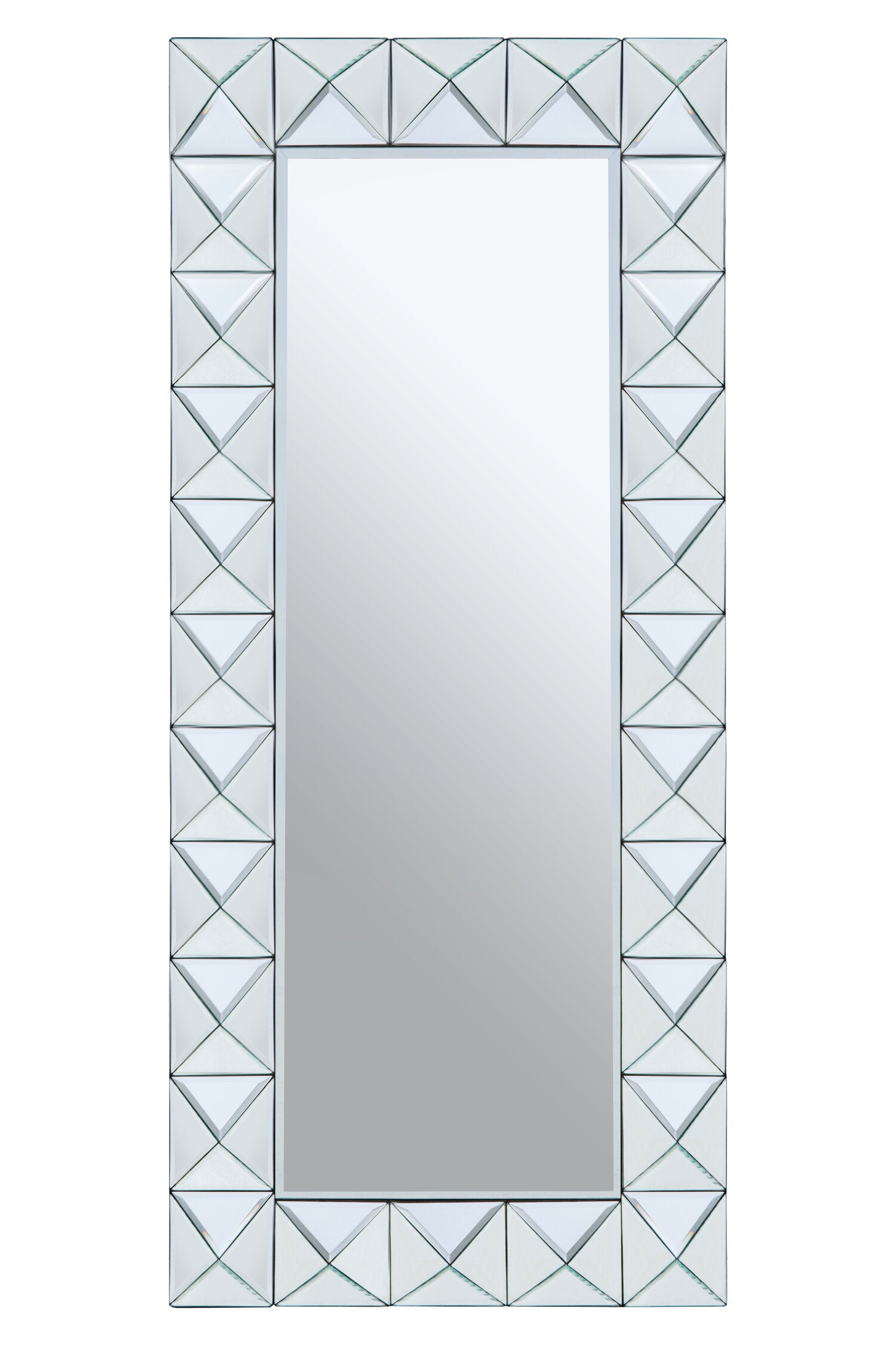Yula Pyramid Edged Wall Mirror