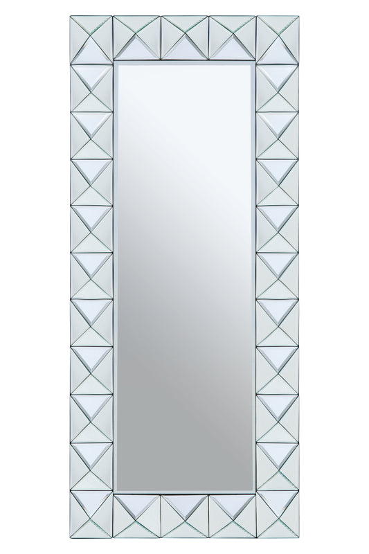 Yula Pyramid Edged Wall Mirror