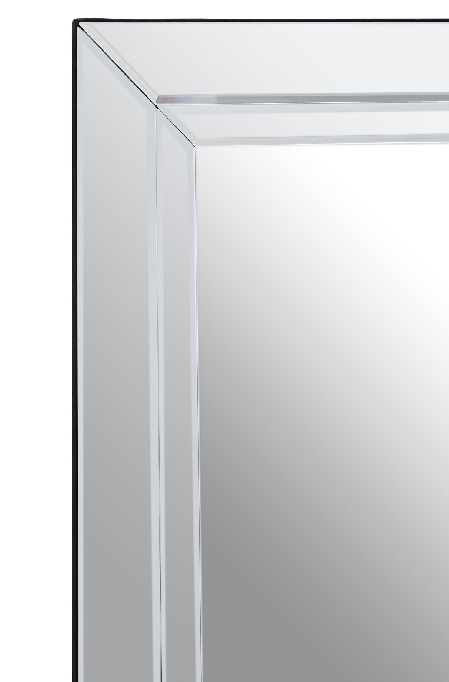 Sana Medium Double Bevelled Edge Wall Mirror