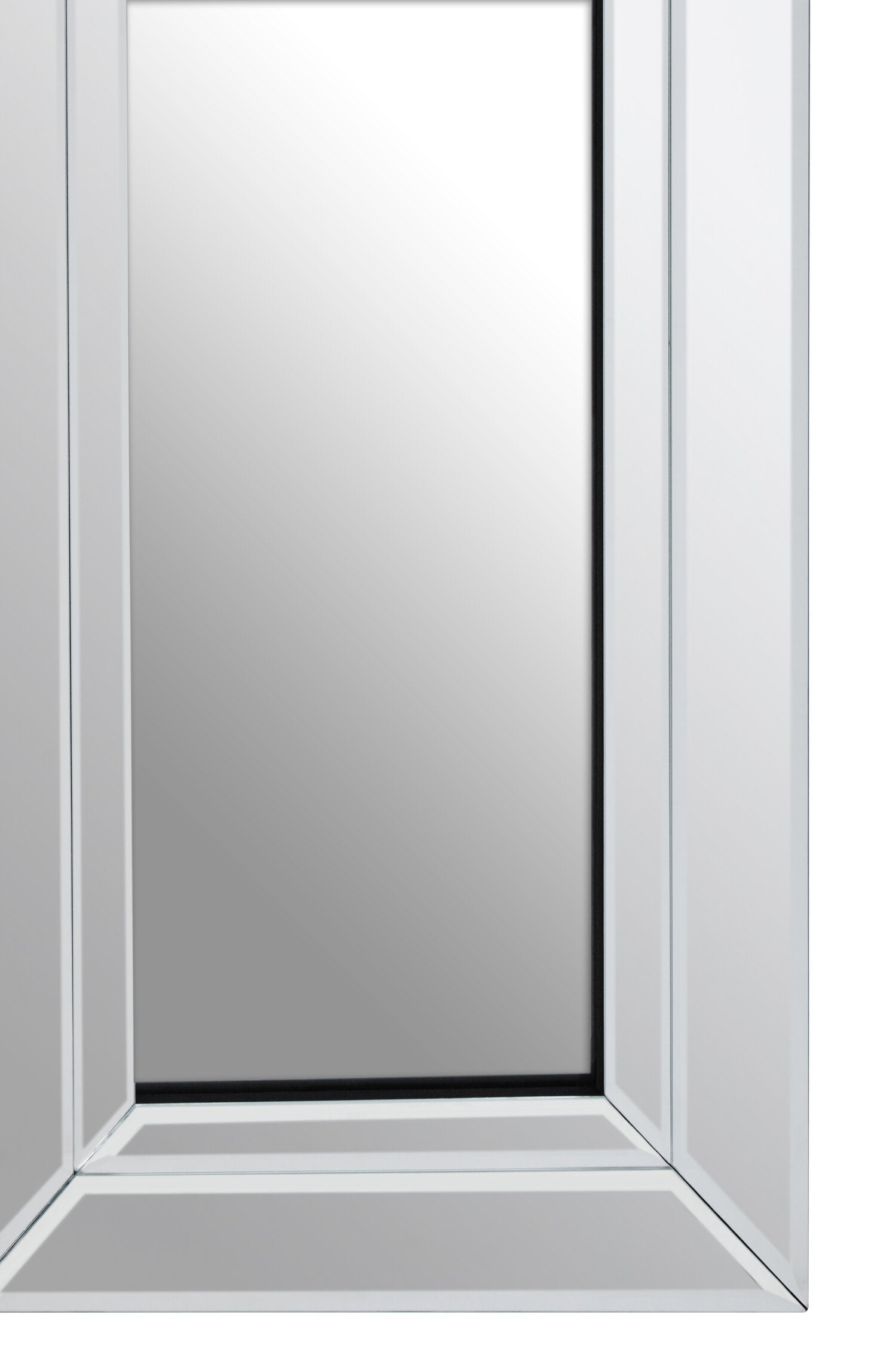Sana Medium Double Bevelled Edge Wall Mirror