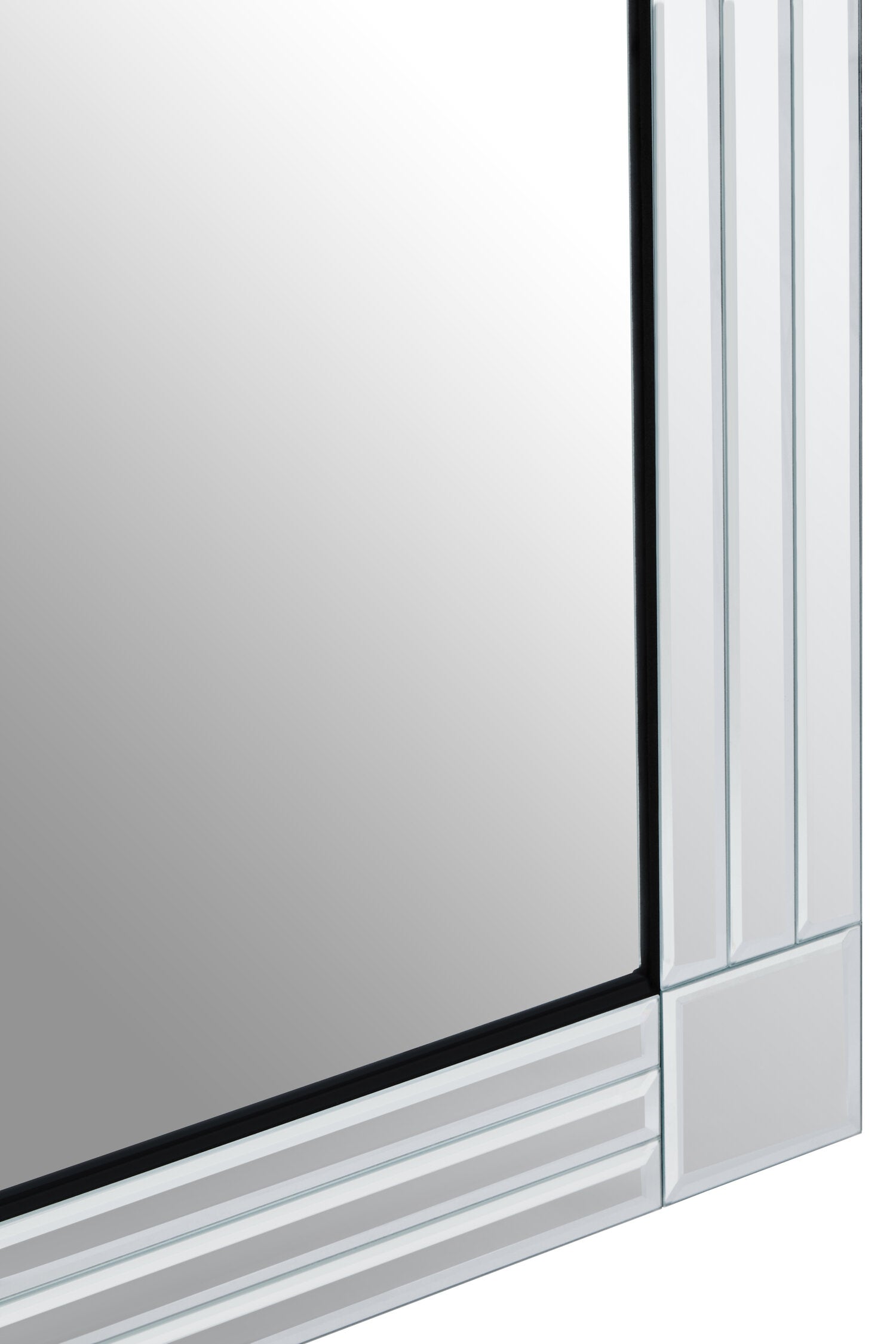 Sana Large Triple Bevelled Edge Wall Mirror