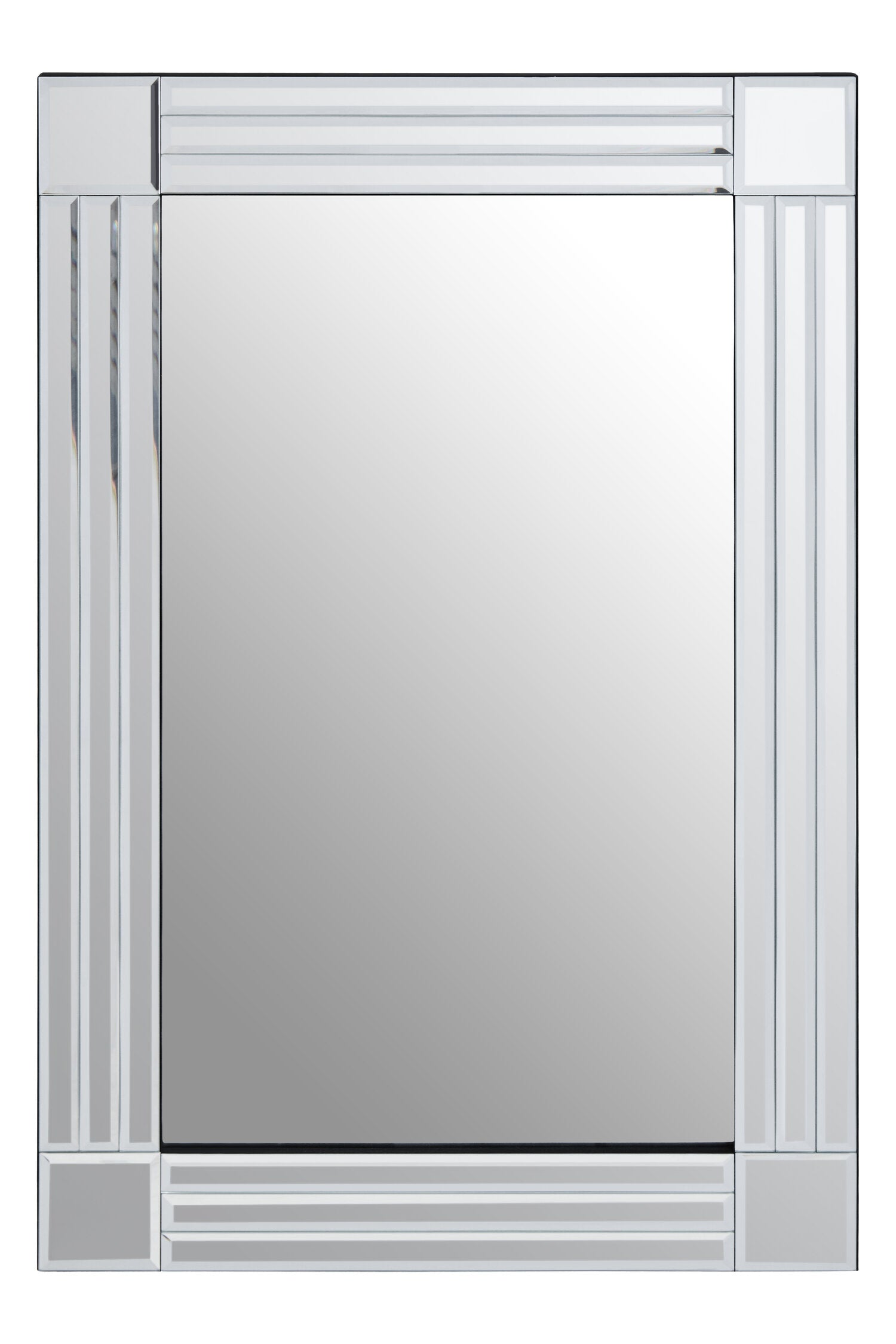 Sana Large Triple Bevelled Edge Wall Mirror