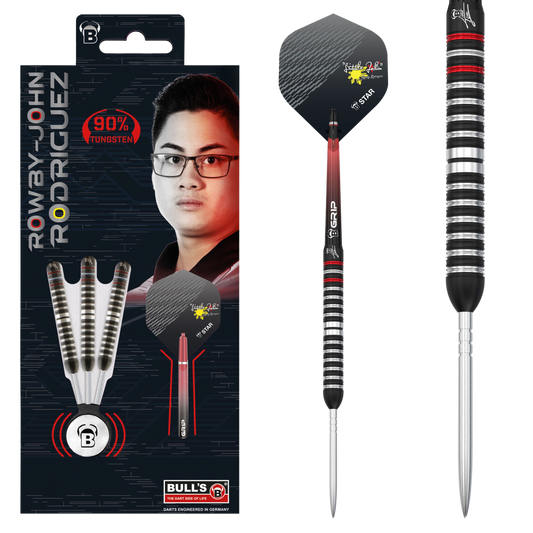 Bull's Rowby-John Rodriguez Steel Darts 90% Tungsten