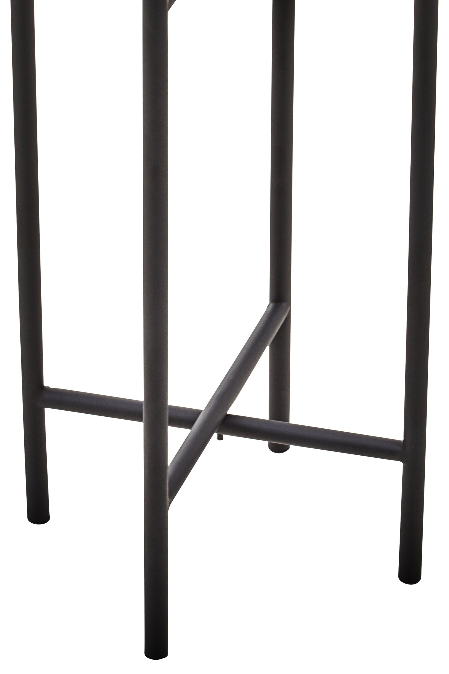 Trosa Small White And Black Floor Standing Planter