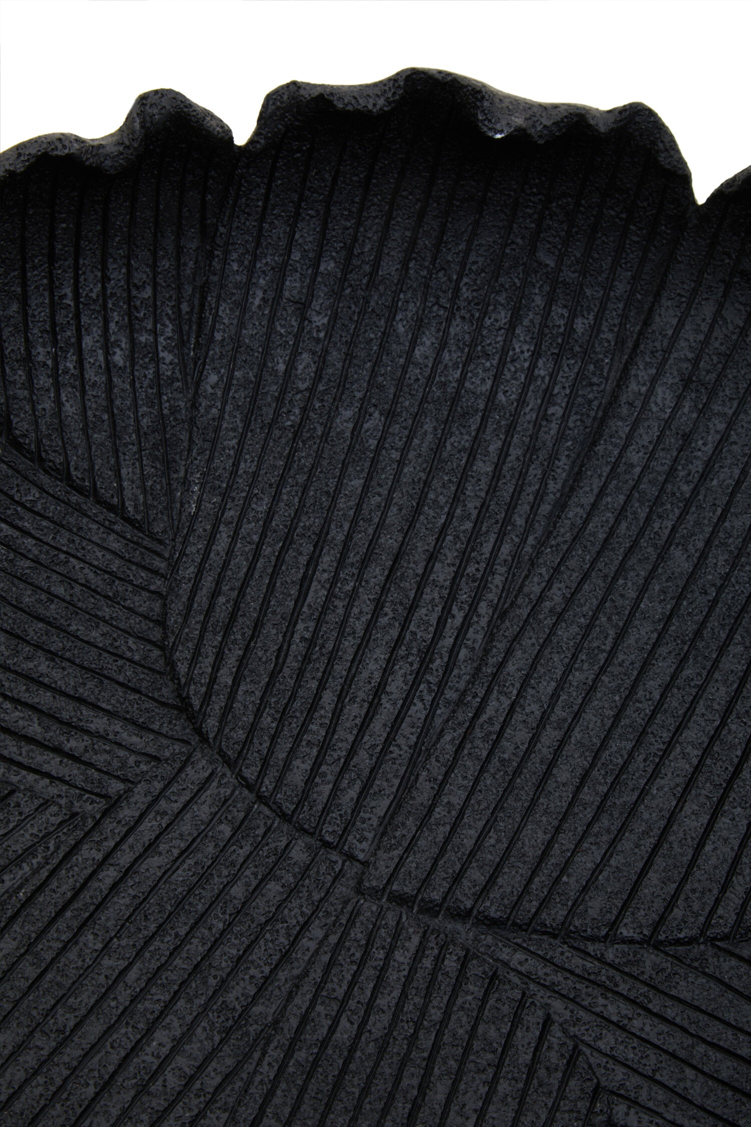 Broc Black Textured Bowl