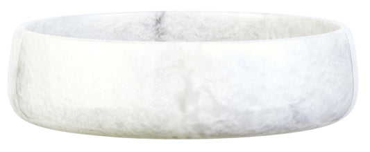Marmore Round White Marble Bowl