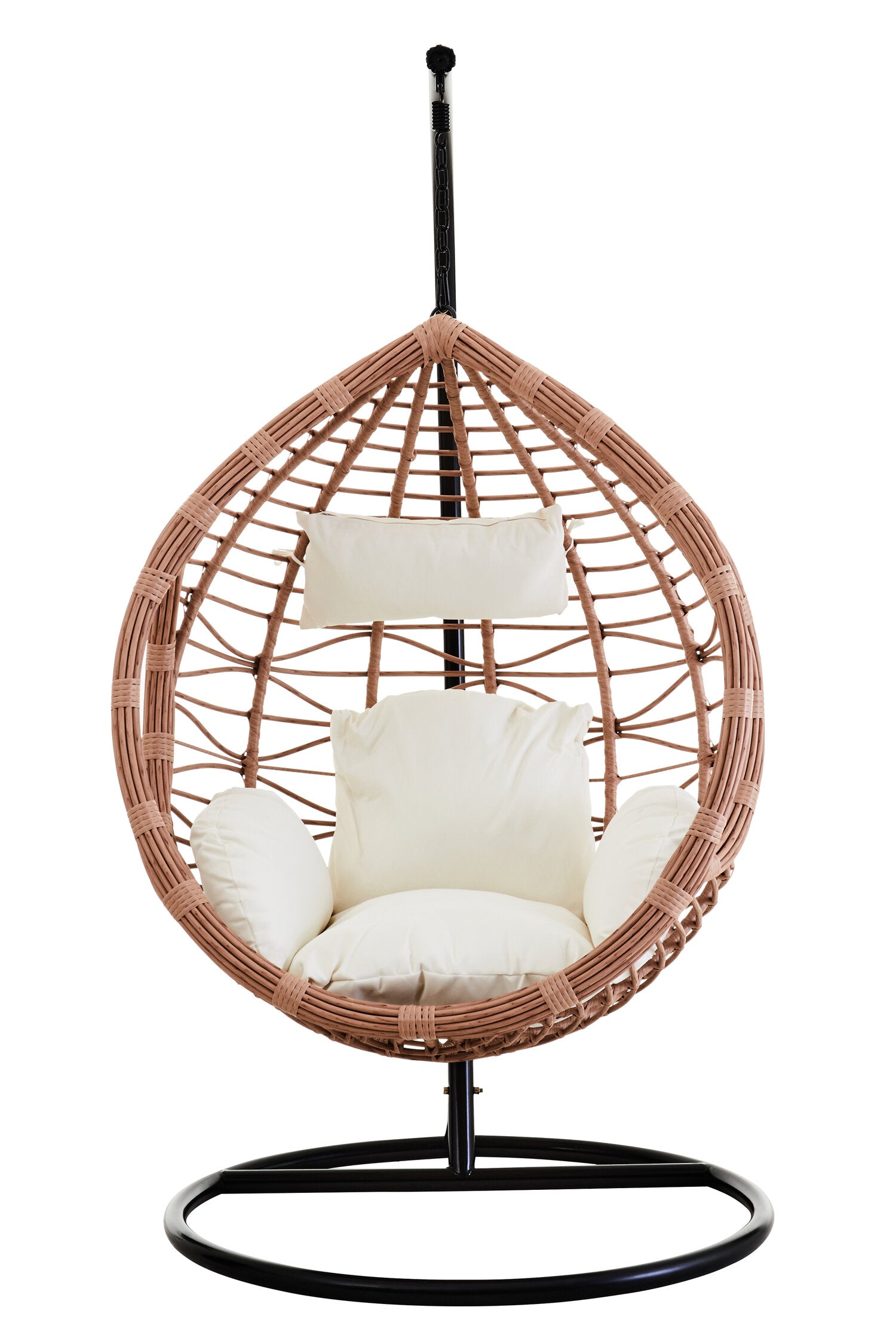Goa Natural Rattan Effect Hanging Chair