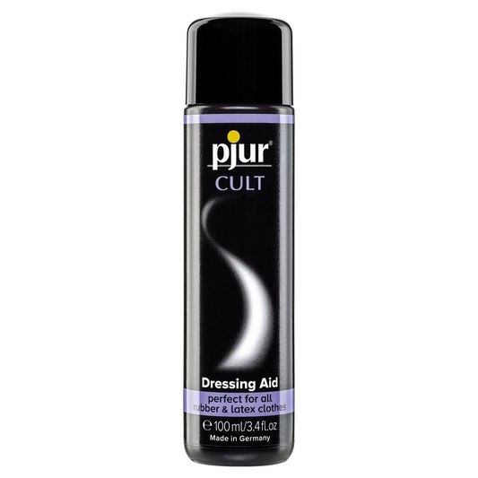Pjur Cult Rubber & Latex Dressing Aid Silicone Lube 100ml