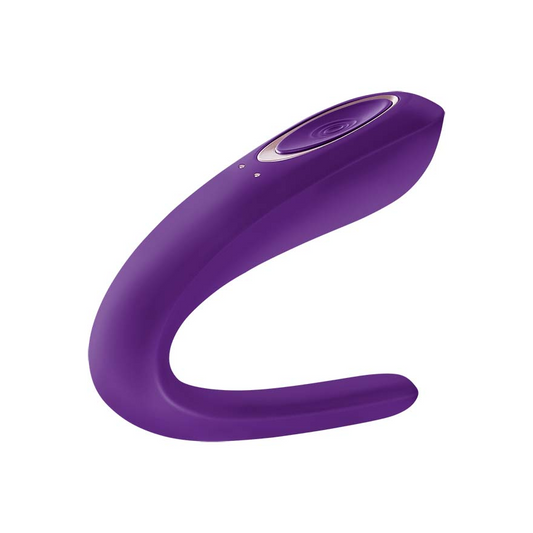 Satisfyer Double Classic Couples Vibrator Purple