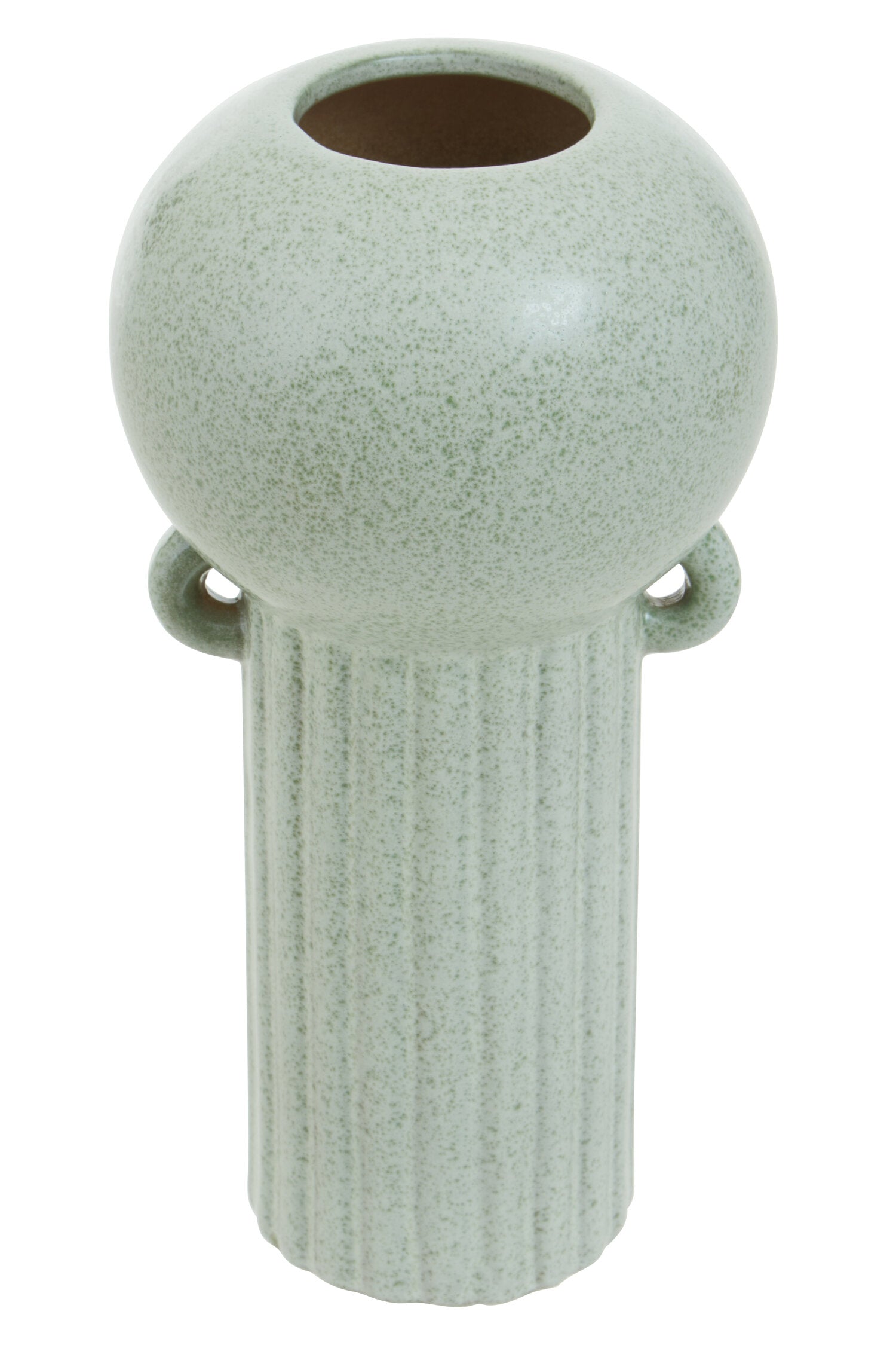 Calcita Large Speckled Green Vase