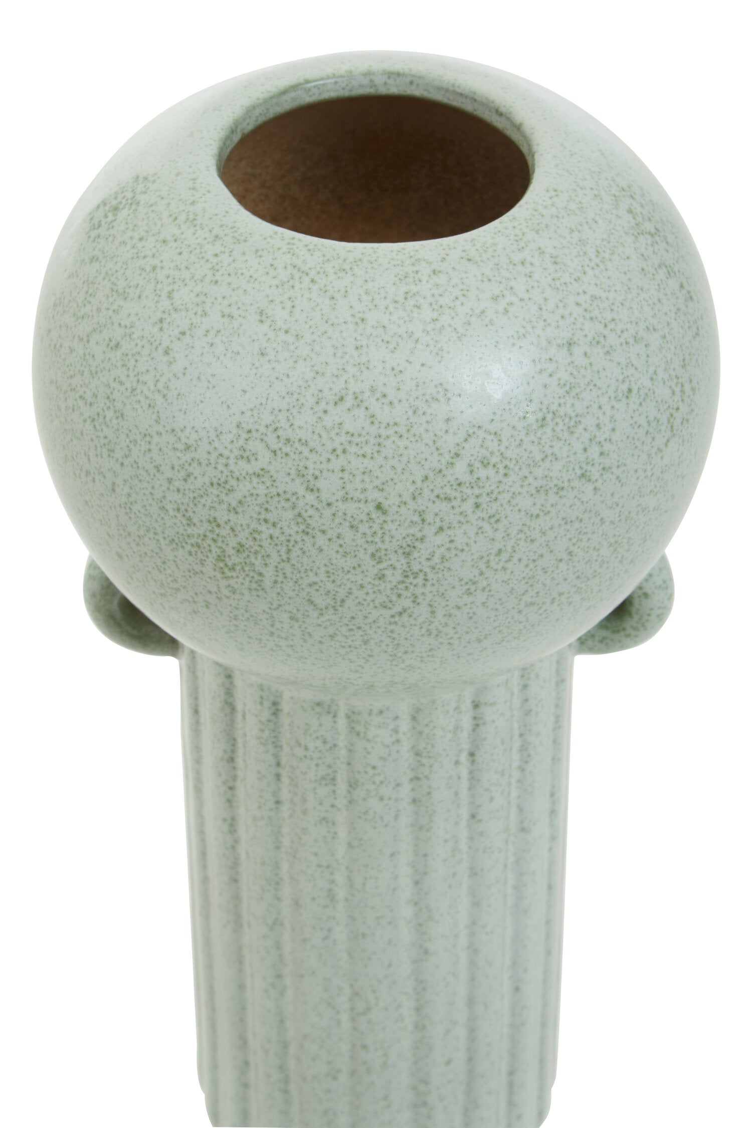 Calcita Large Speckled Green Vase
