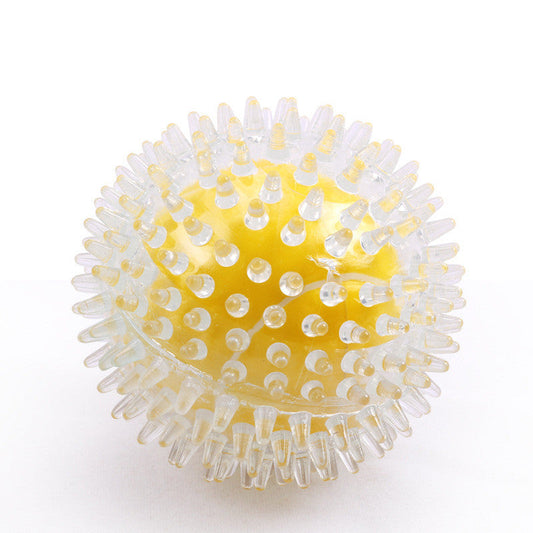 Glowing Spiny Colorful Woven Ball