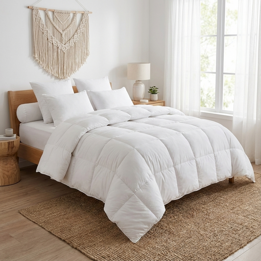 Couette 4 Saisons Modulable 3-en-1 (Hiver & Été) – Anti-Transpiration & Oeko-Tex | ZenPur