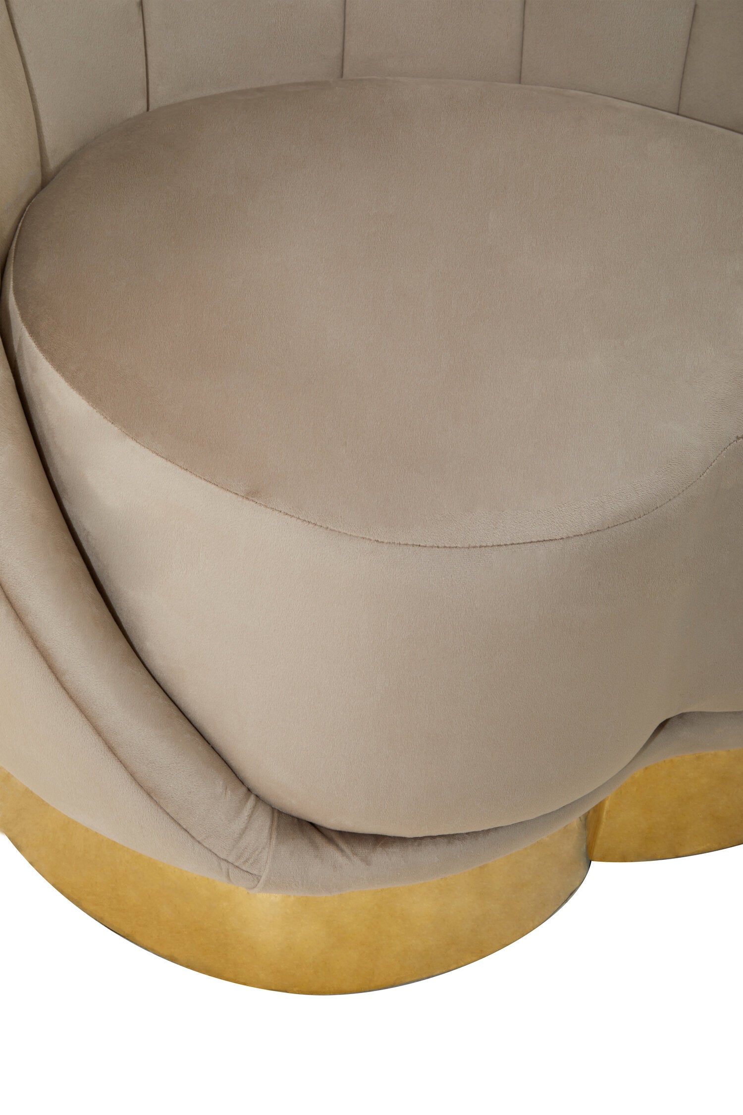 Biarritz Mink Velvet Chair