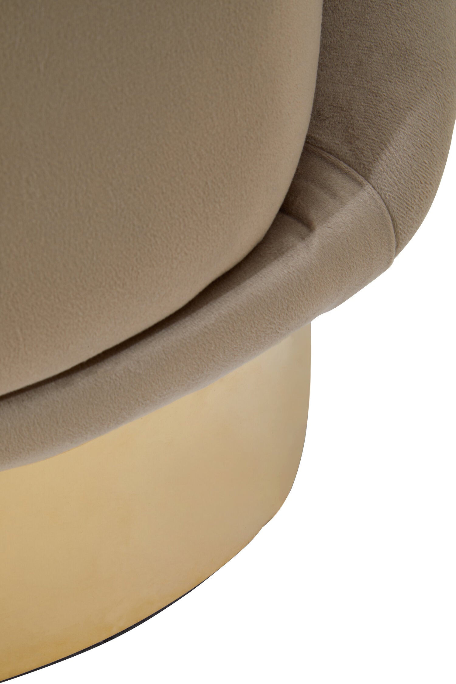 Biarritz Mink Velvet Chair