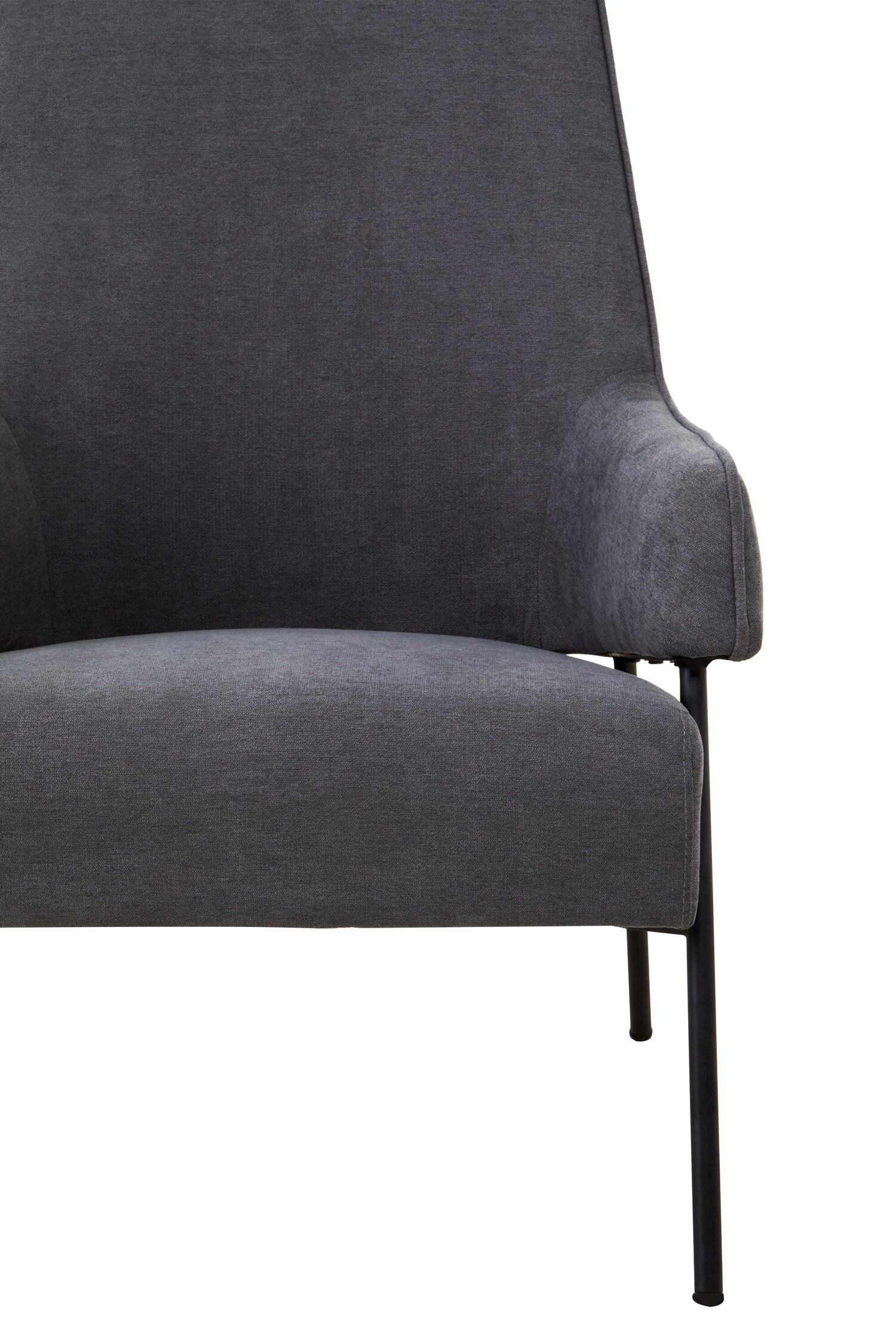 Henia Ash Velvet Chair