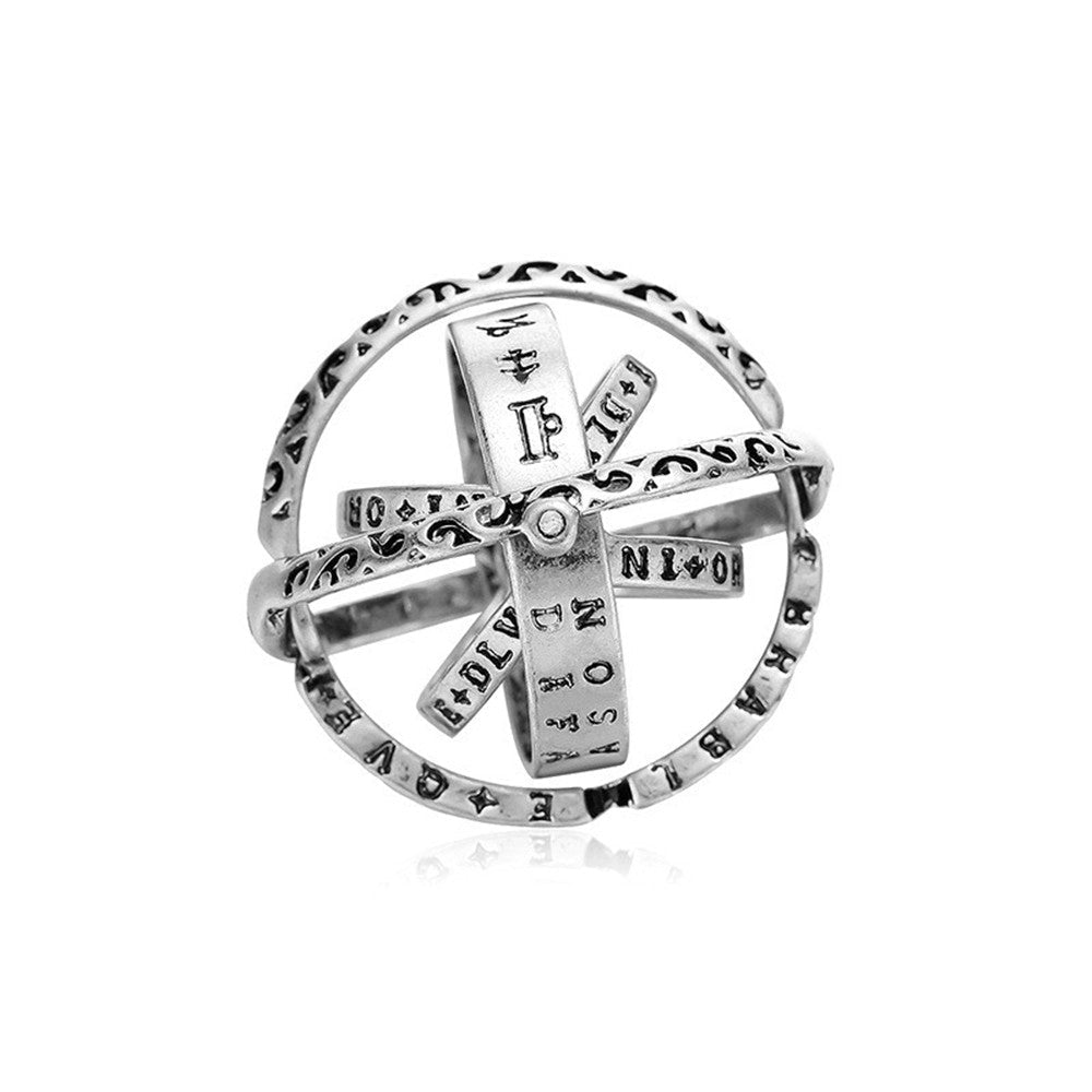 16th Century Flip Astronomical Ball Ring | Luxury Home Accessories | Heulog Glow