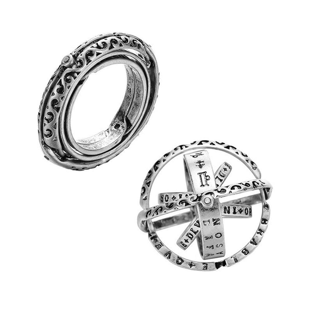 16th Century Flip Astronomical Ball Ring | Luxury Home Accessories | Heulog Glow