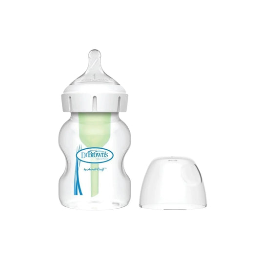 Dr. Brown's Options+ Wide Neck Anti-Colic Glass Bottle 150ml
