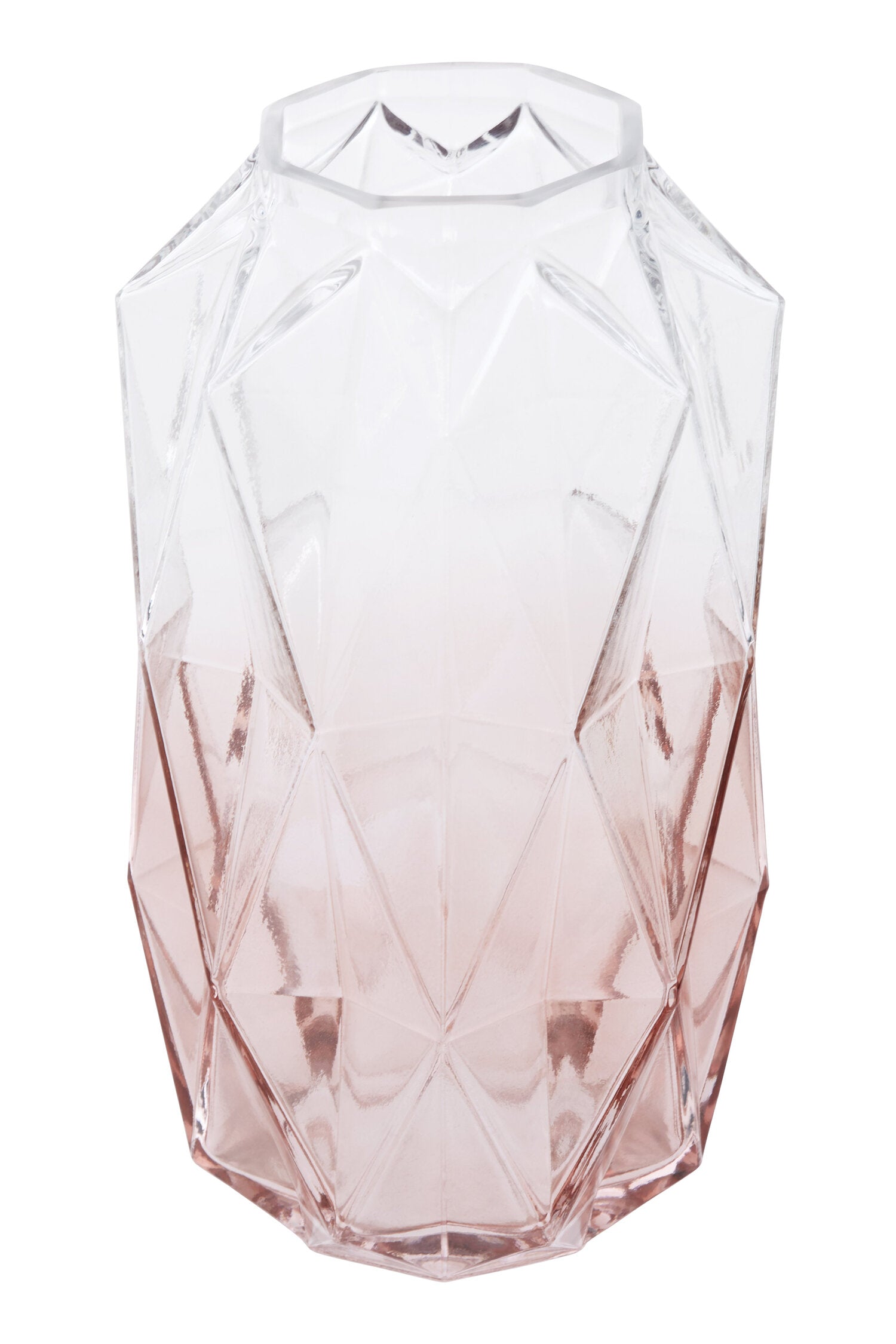 Brice Large Pink Glass Vase