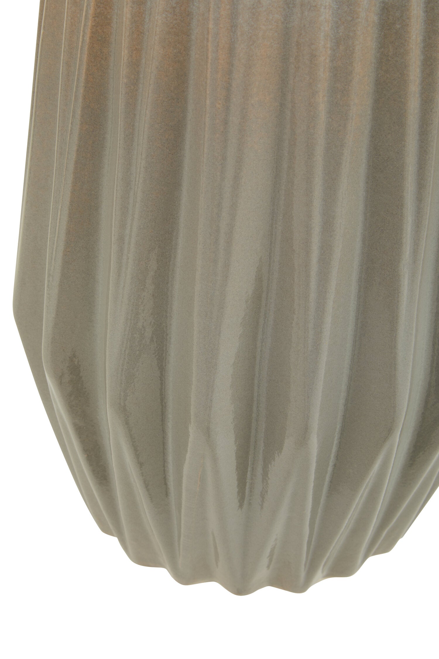 Azul Large Ombre Vase in Grey