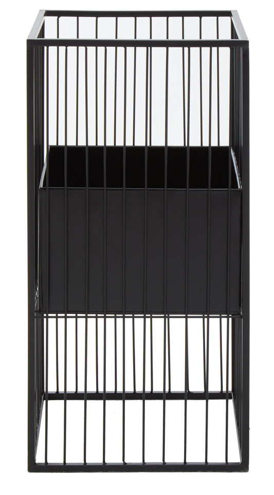 Alden Black Floor Standing Planter