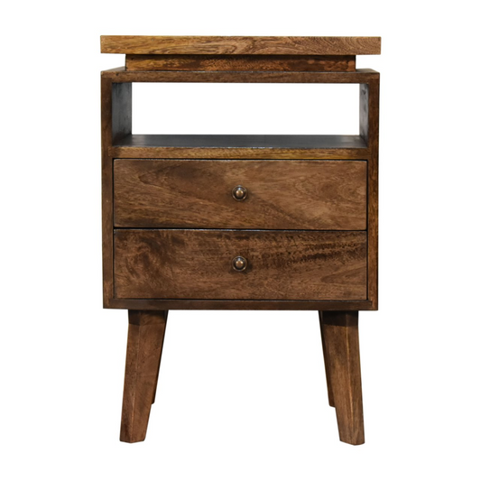 Artisan Furniture Solid Wood Platform Bedside