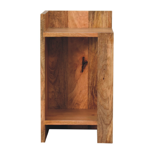 Artisan Furniture Solid Wood Oak-ish Box Bedside