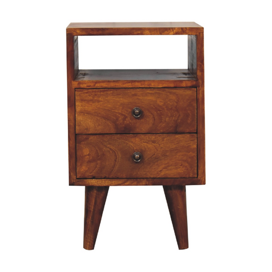 Artisan Furniture Solid Wood Mini Classic Chestnut Bedside