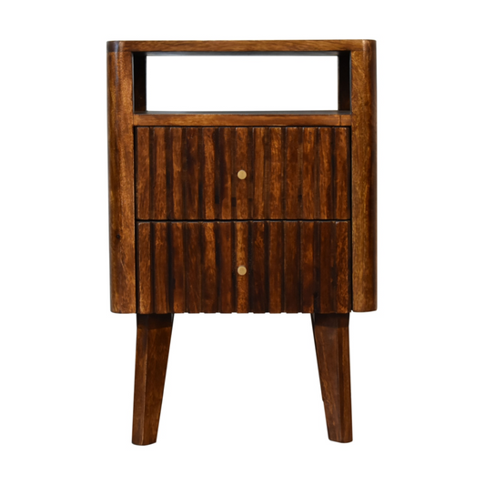 Artisan Furniture Solid Wood Reeve Bedside