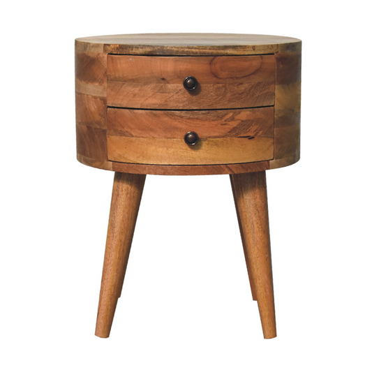 Artisan Furniture Solid Wood Odyssey Oak-ish Bedside