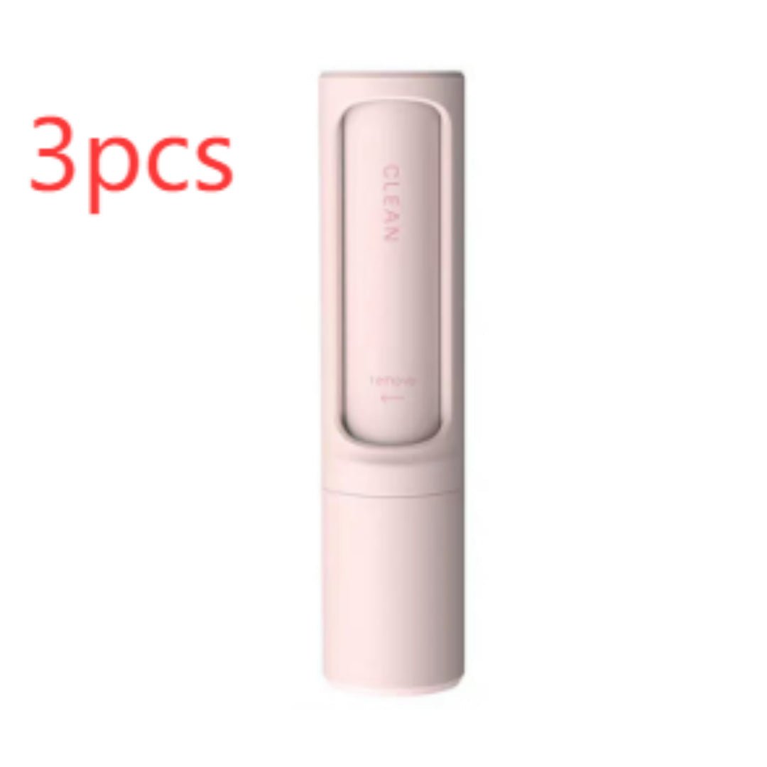 2-1 Reusable Pet Hair Remover Brush Lint Roller Portable Effective Self Cleaning Tool for Cat Dog Fur Hair Dust Removal Brush | Luxury Home Accessories | Heulog Glow