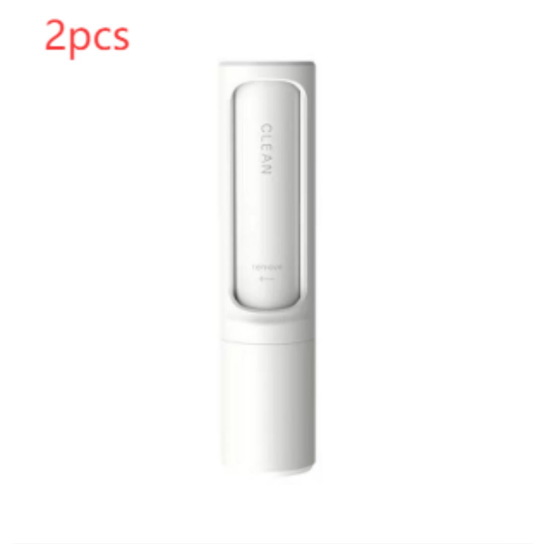 2-1 Reusable Pet Hair Remover Brush Lint Roller Portable Effective Self Cleaning Tool for Cat Dog Fur Hair Dust Removal Brush | Luxury Home Accessories | Heulog Glow