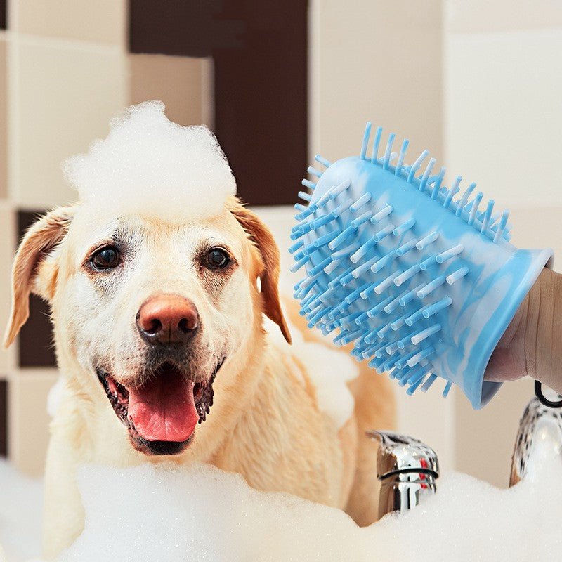 2 In 1 Dog Paw Cleaner Cup Soft Pet Dog Foot Cleaning Washer Brush Cup Portable Pet Foot Washer Paw Clean Brush Foot Cleaning Bucket Pet Products | Luxury Home Accessories | Heulog Glow