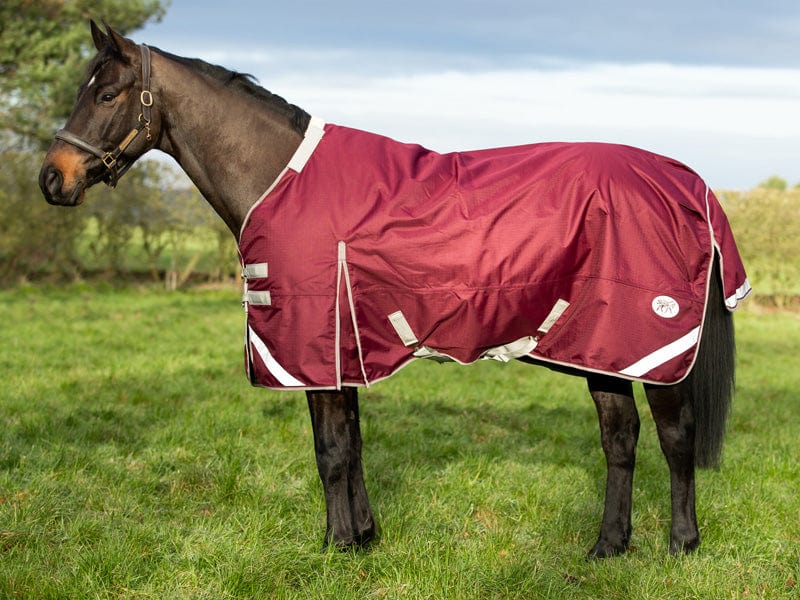 200G Detachable Neck Turnout Rug - Burgundy | Luxury Home Accessories | Heulog Glow