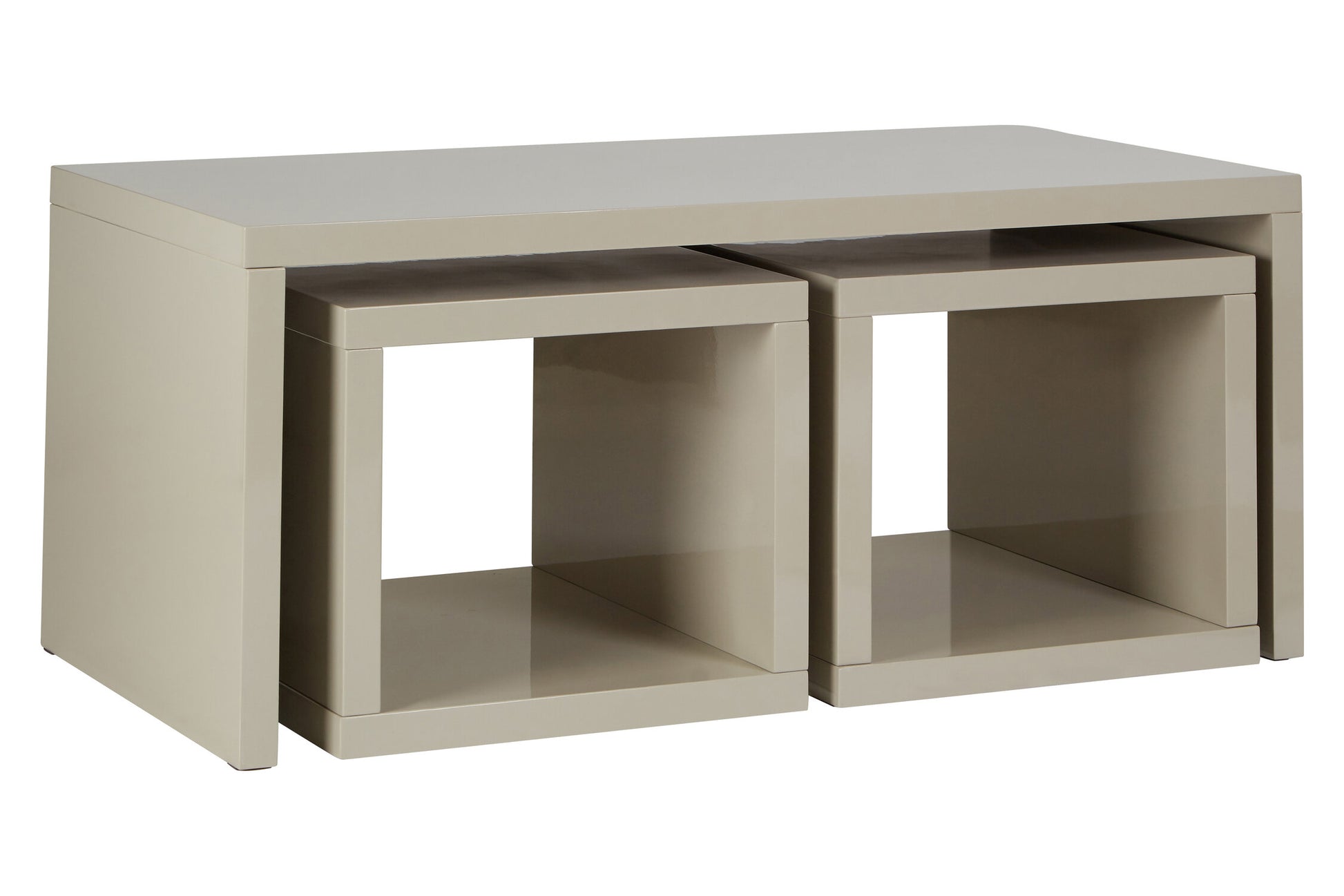 Madrid Coffee Table With 2 Under Tables