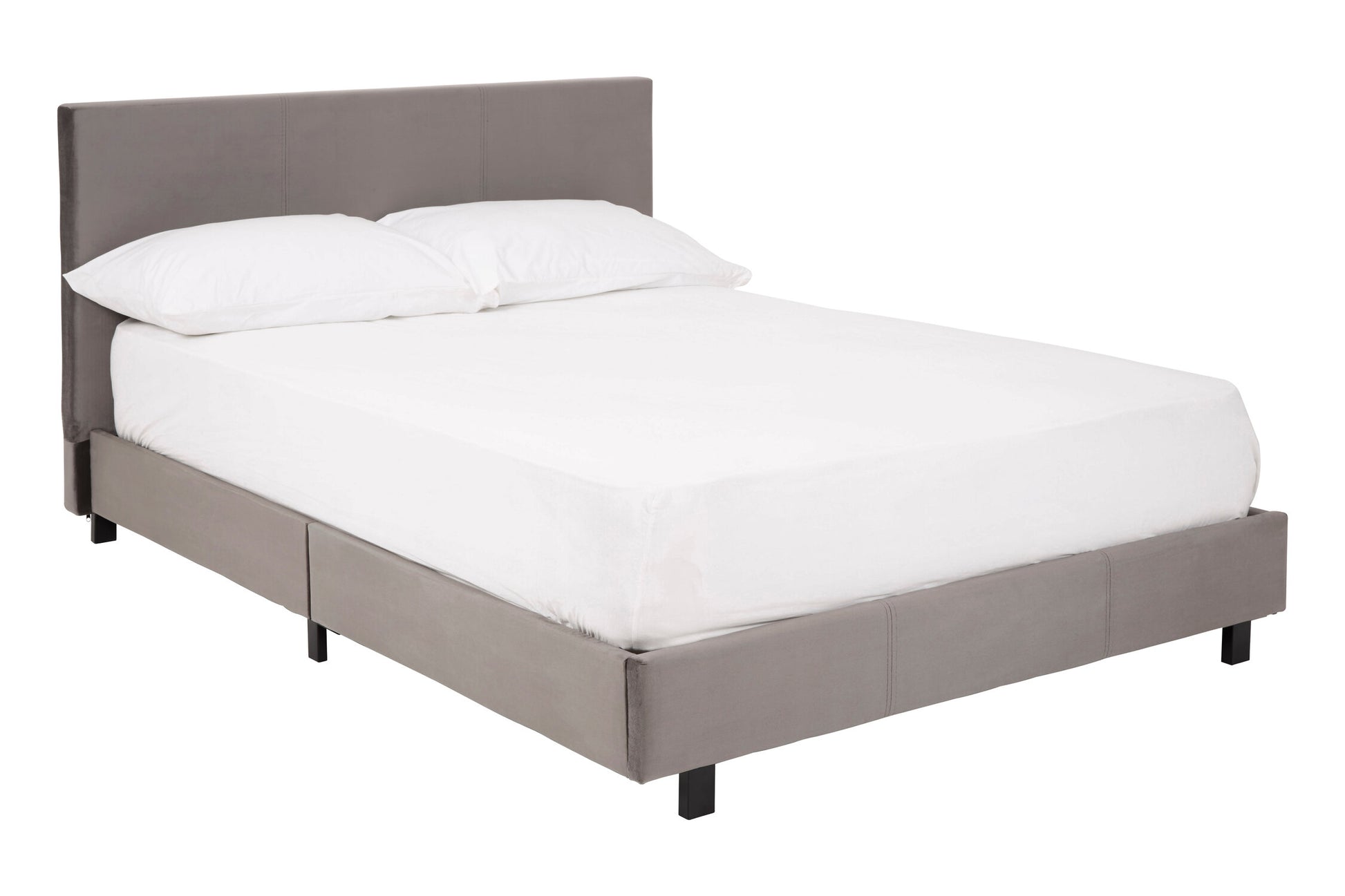 Napoli Grey King Bed