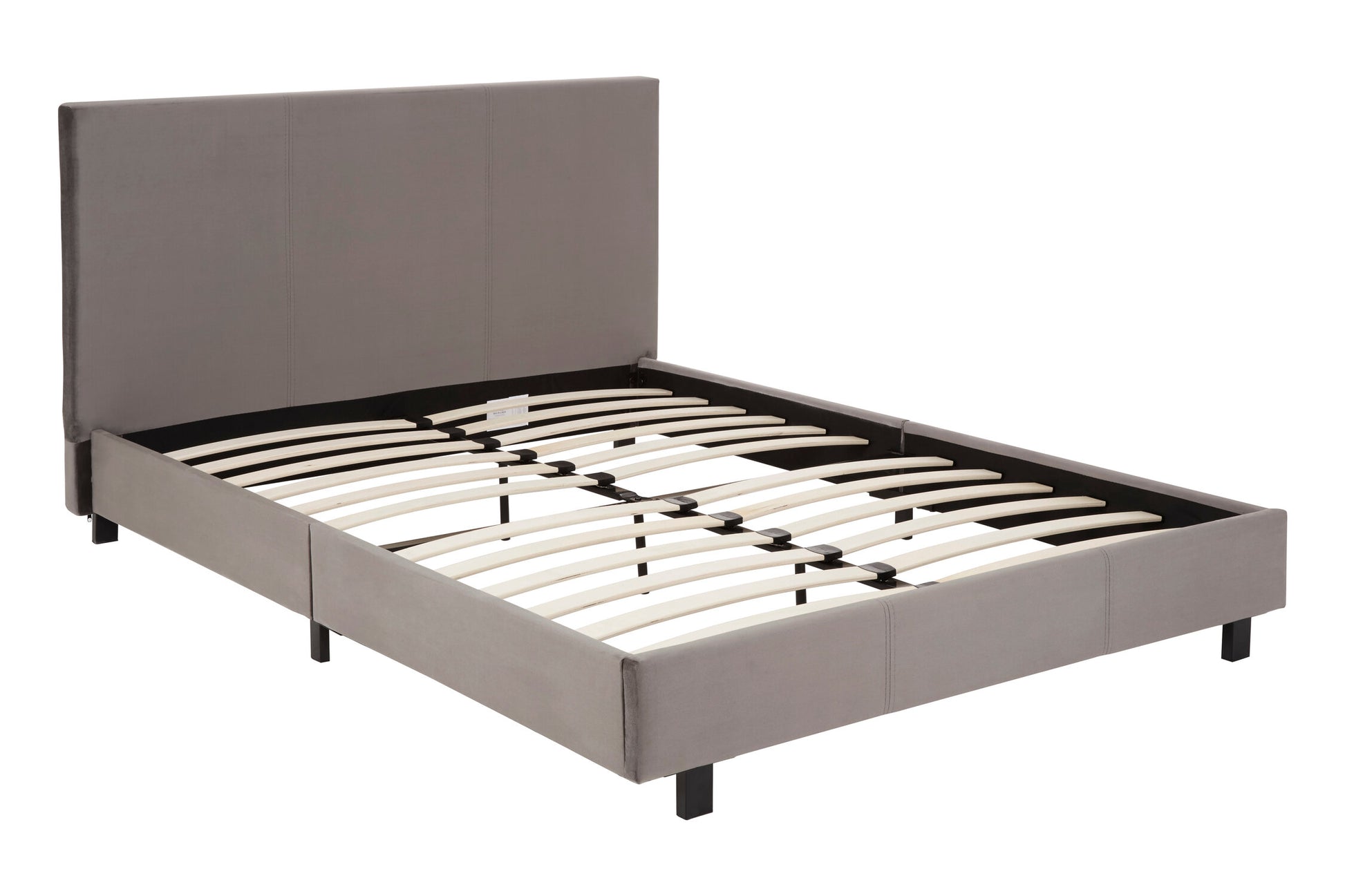 Napoli Grey King Bed