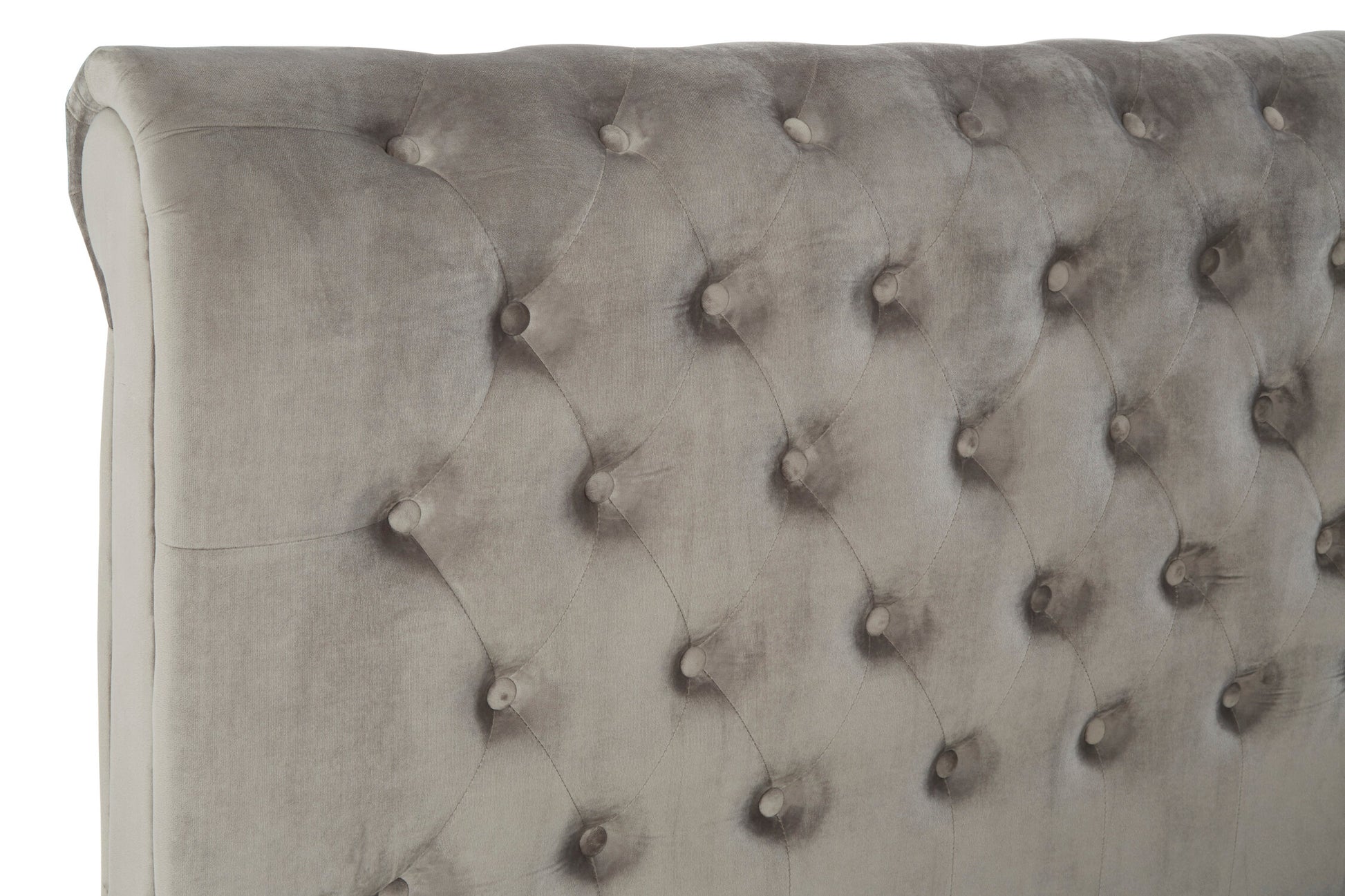 Orlando Grey Ottoman King Bed