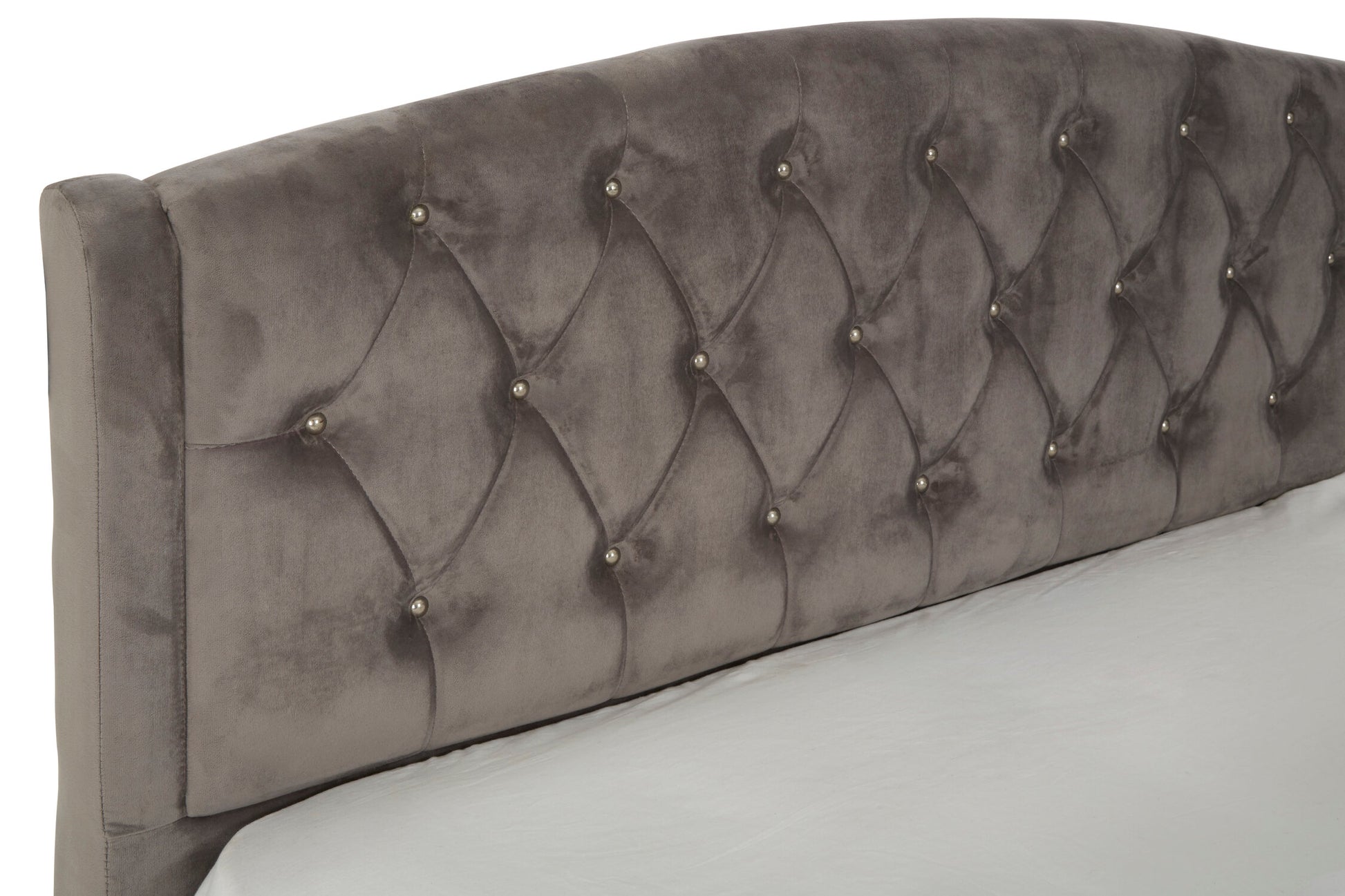 Josephine Steel Shade Double Bed